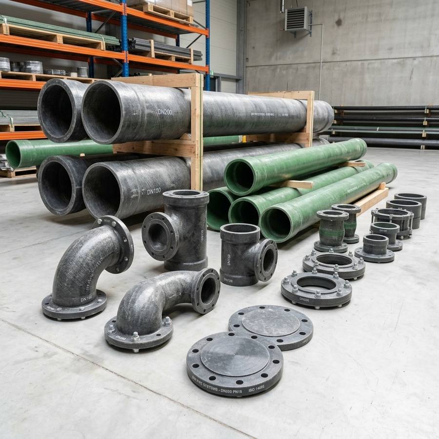 GRP Pipes & Fittings